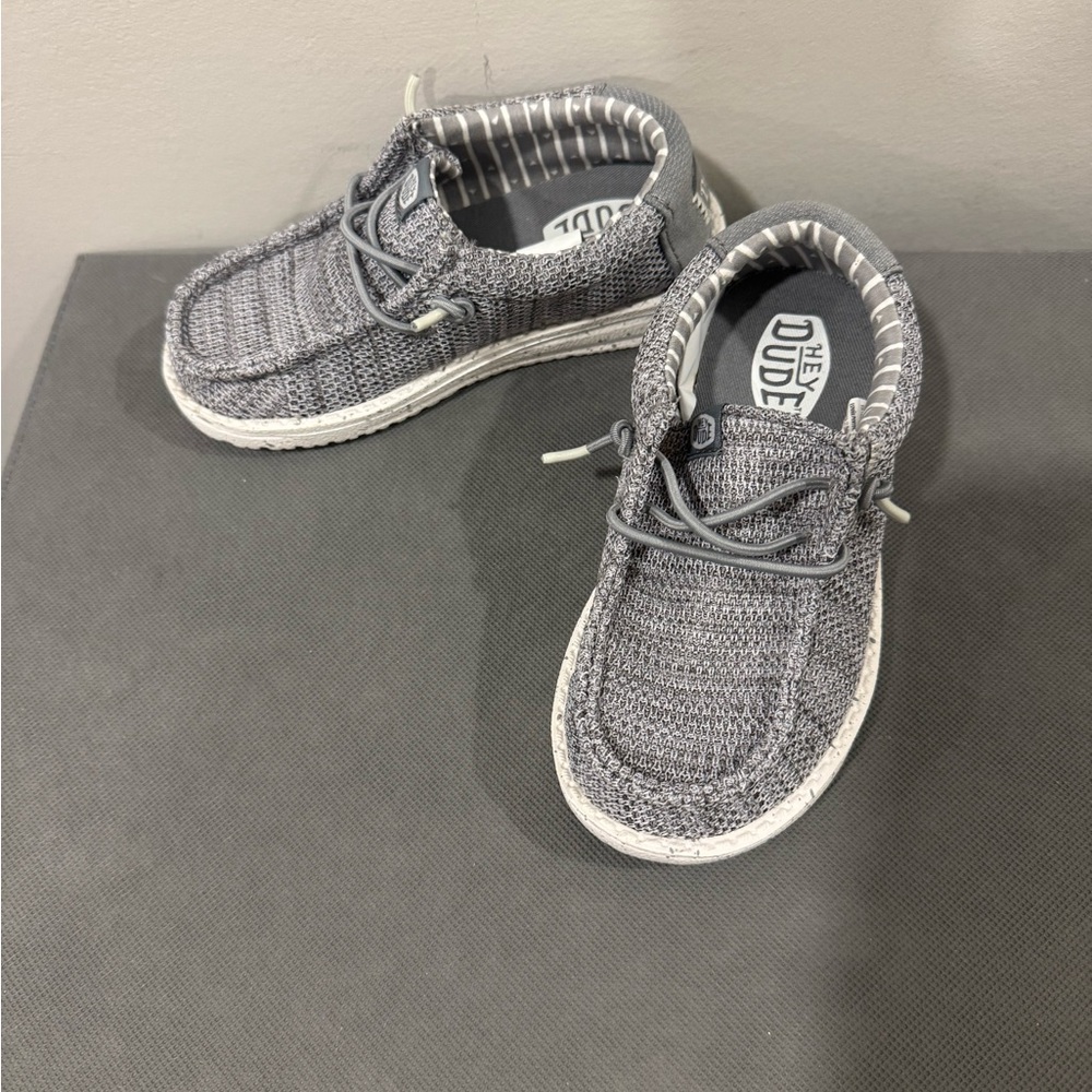 Hey Dude toddler Gray shoes NEW